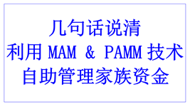 foreign exchange manager self-management of family funds with PAMM cn